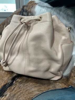 Banana Republic Leather Bucket Bag